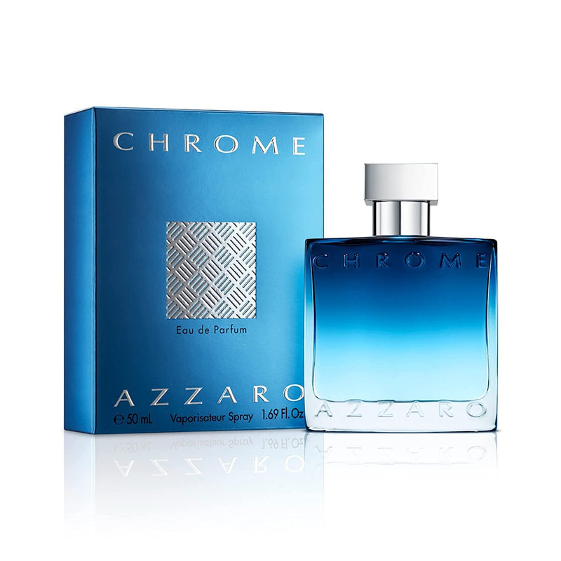 Chrome Eau De Parfum Spray for Men by Azzaro